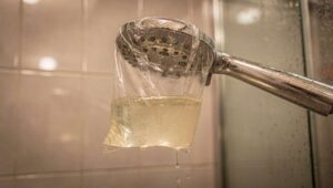 Duschkopf entkalken: Warum der Essigbeutel-Trick laut Sanitärprofis mehr schadet als nützt