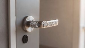 Alufolie an der Türklinke: Was wirklich dahintersteckt – und ob es funktioniert